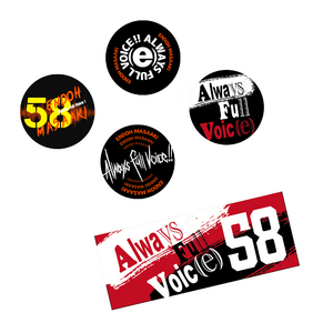 ALWAYS FULL VOICE! ステッカーセット