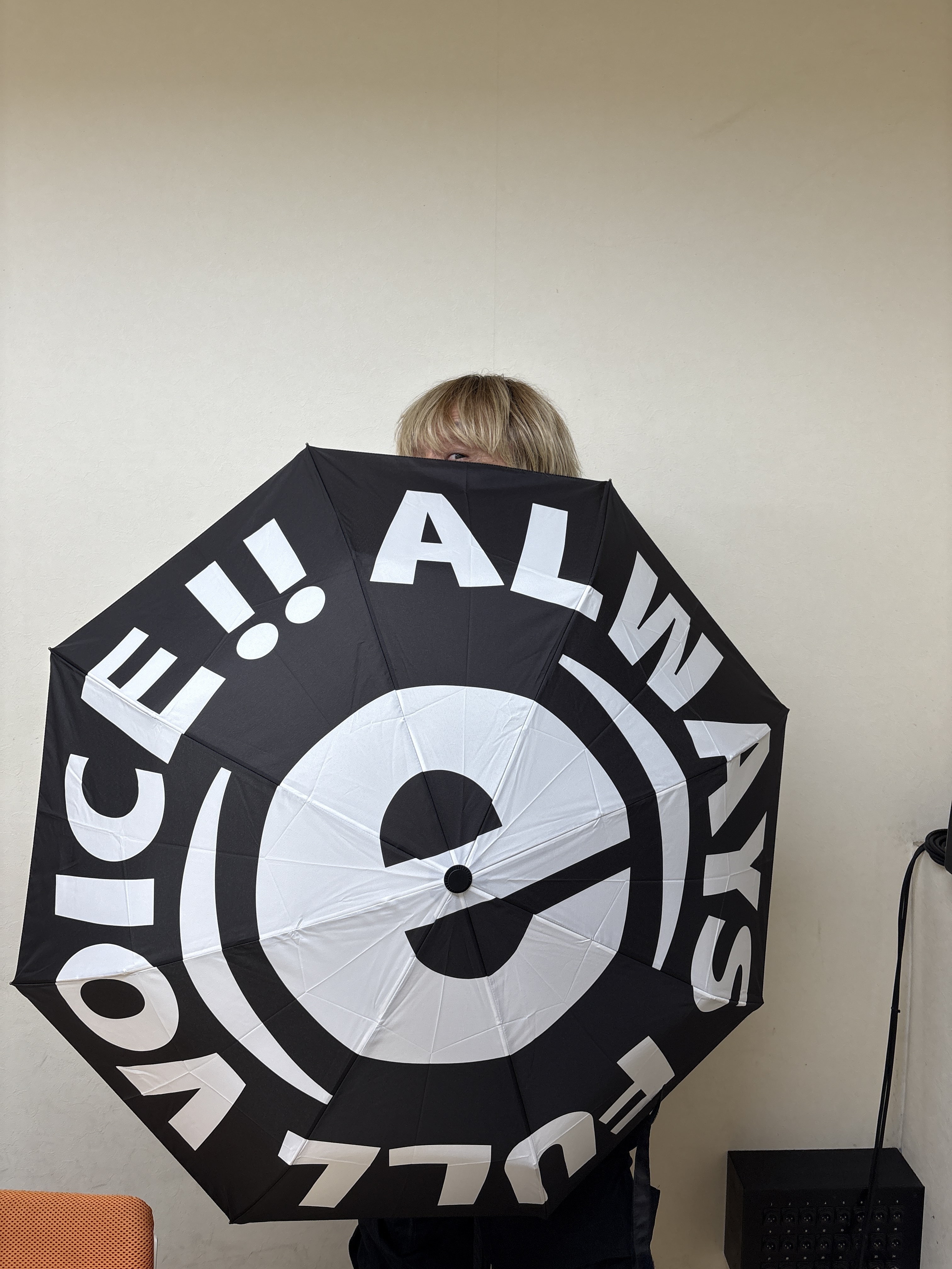ALWAYS FULL VOICE！折り畳み傘